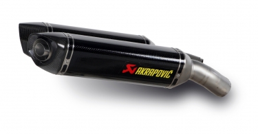 Akrapovic Slip-on Line Carbon zonder E-keur Ducati 1098 R 2008-2009